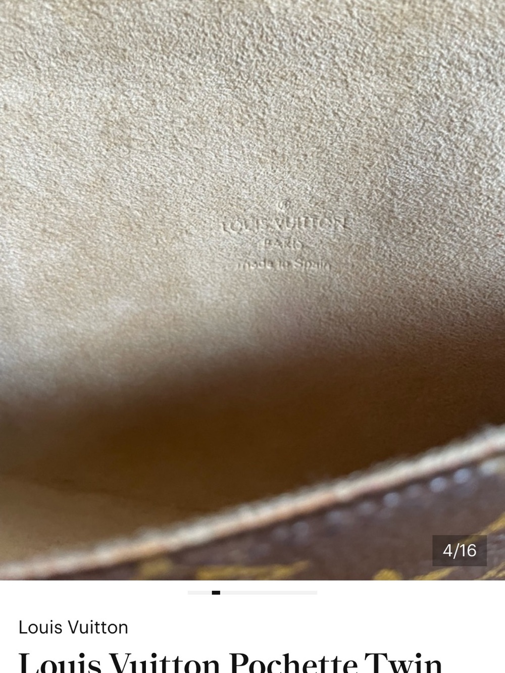 Louis Vuitton Pochette Twin PM - Picture 3 of 10